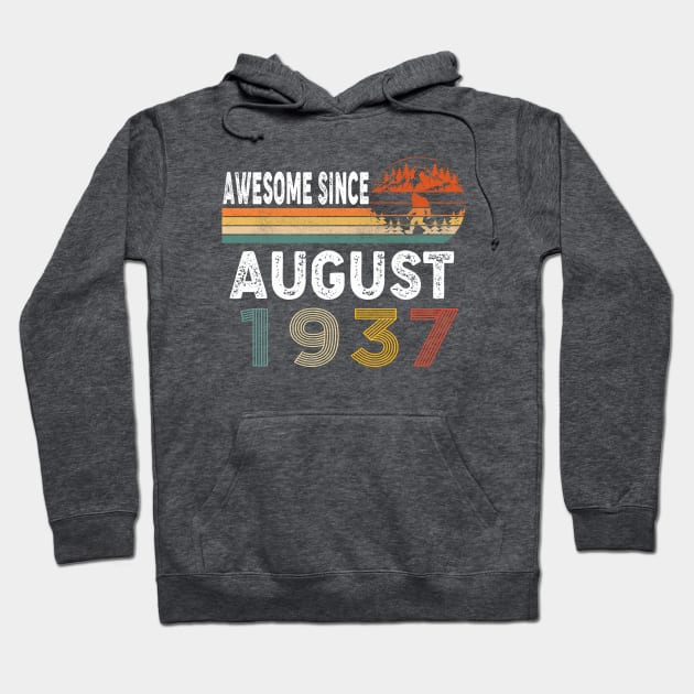 Awesome Since August 1937 Hoodie by ThanhNga